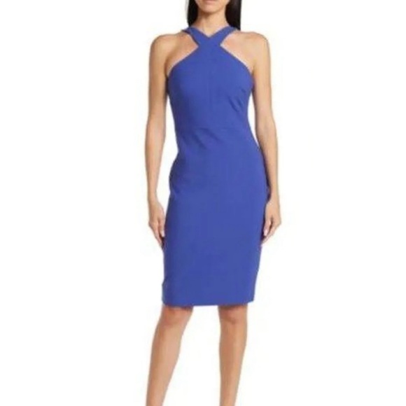 carolyn halter sheath dress Likely | Dresses | Likely Sleeveless Sz 2 hem_mini